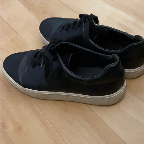 vince black leather sneakers - Picture 3 of 3